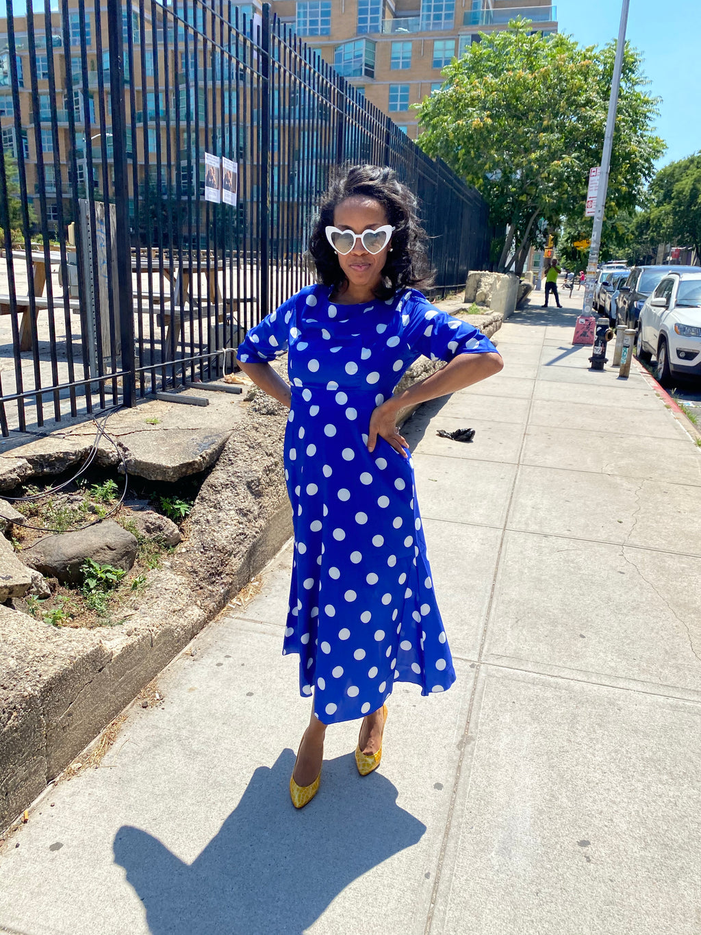 Dot Me Out Dress