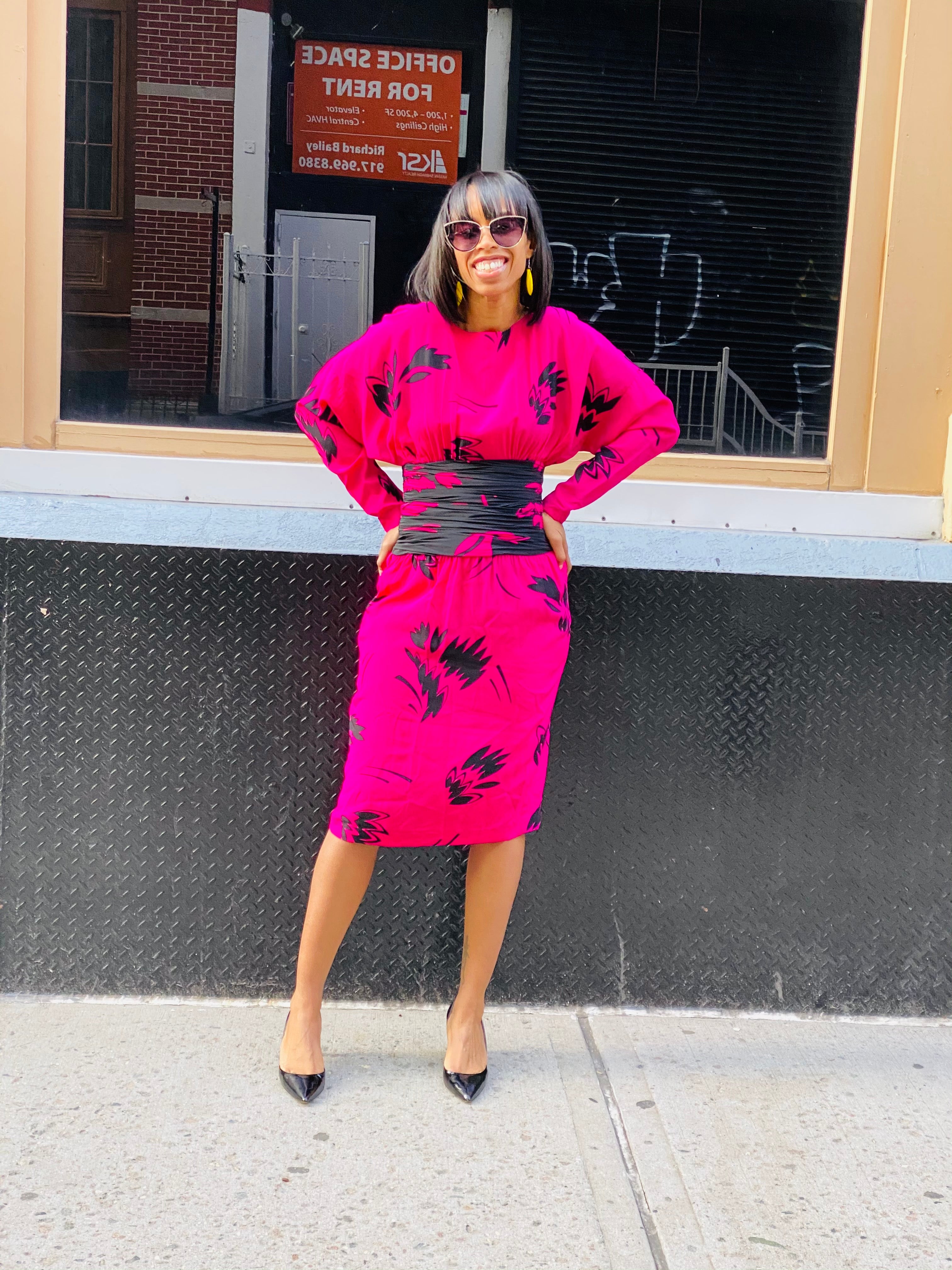 Decadent Fushia Dress