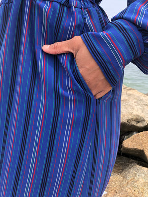 Stripes and Waves Dress