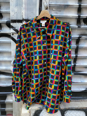 Square Biz Blouse