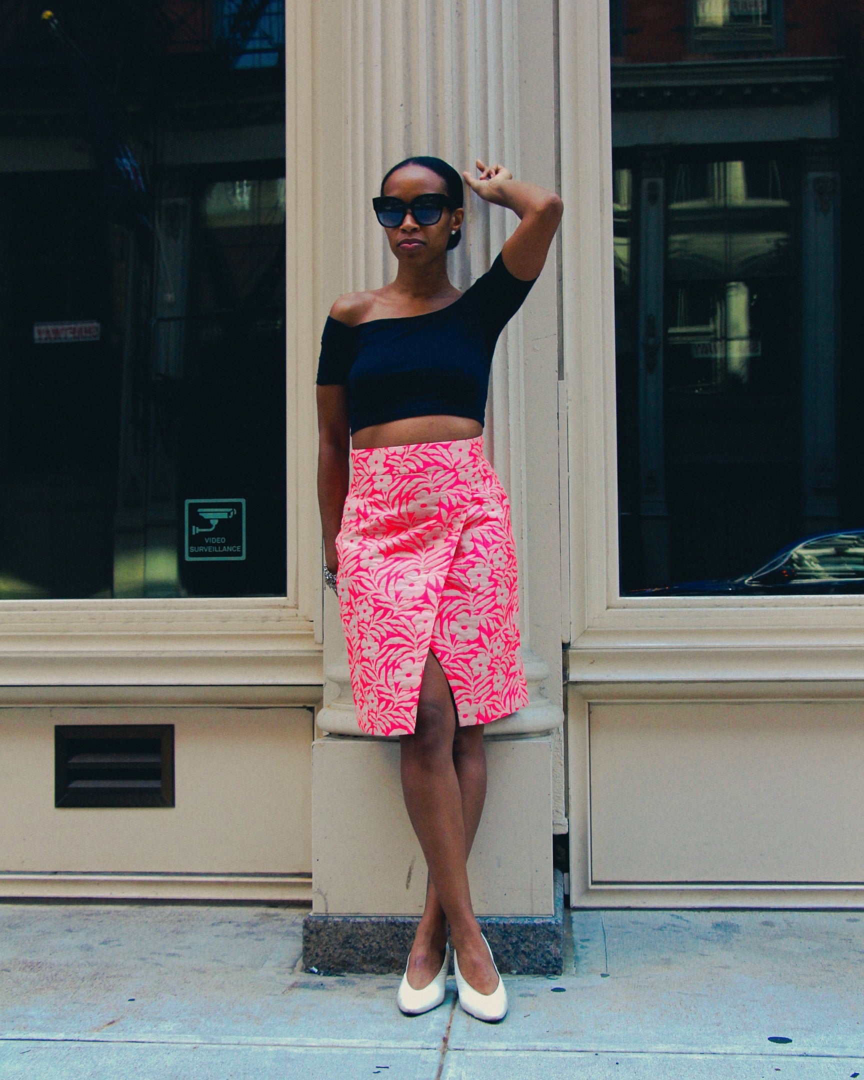 Deco Floral Skirt